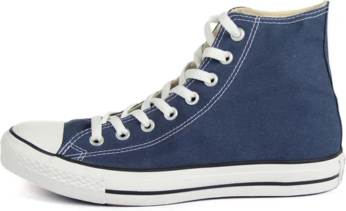 Vista 2 de Converse Chuck Taylor All Star Season Hi - Tenis unisex para adultos, Azul Marino, 12 Women10 Men