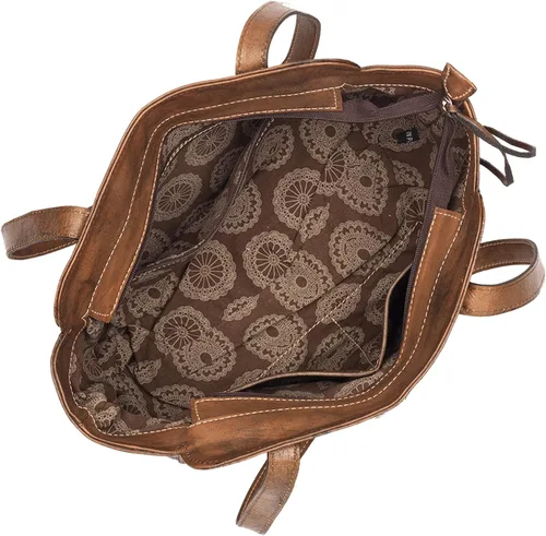 Vista 4 de American West Blue Ridge - Bolsa con cremallera superior con compartimento secreto