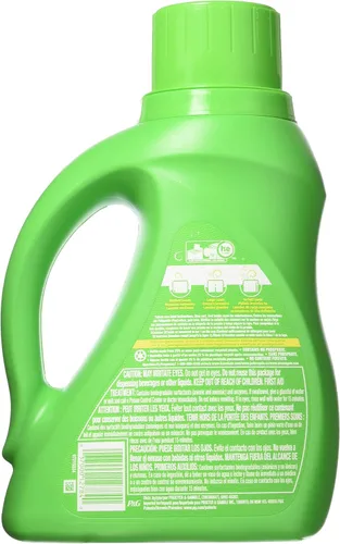 Vista 2 de Gain Detergente líquido aroma original 50 onzas (paquete de 2)