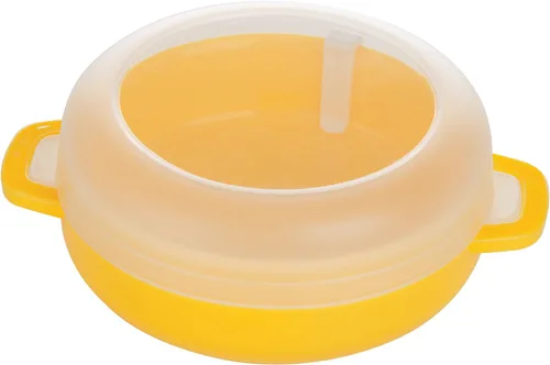 Vista 2 de PrepSolutions Sandwichera de desayuno, 1 huevo, amarillo, cocina fácil de usar para sándwiches de desayuno perfectos