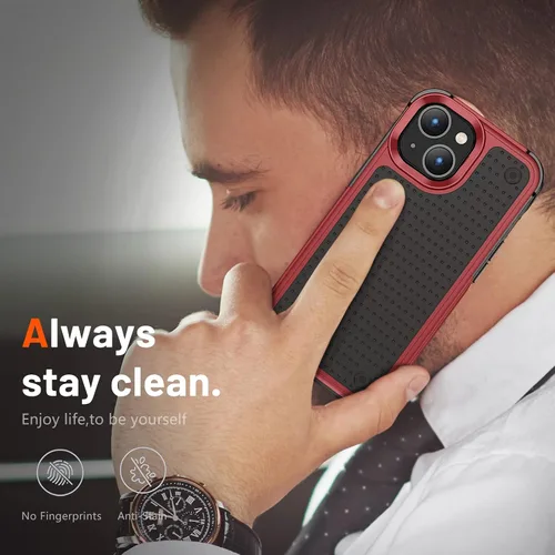 Vista 335 de Jeylly Funda para iPhone SE/Funda para iPhone 5S, Exterior de Plástico Duro que Absorbe Golpes + Interior de Silicona de Goma Defensor contra