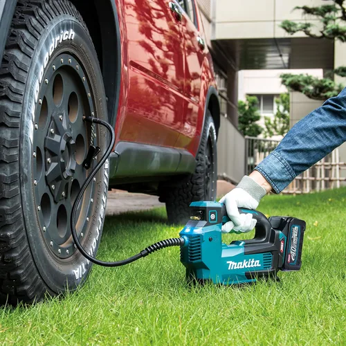 Vista 14 de Makita Compresor MP001GZ 11.1 bar 40V máx. (sin batería y cargador), gasolina