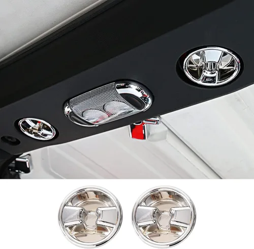 Vista 10 de Cubierta decorativa de tornillo para perilla de montaje en techo para Jeep Wrangler JK JKU 2/4 puertas 2007-2018, accesorios interiores (azul)