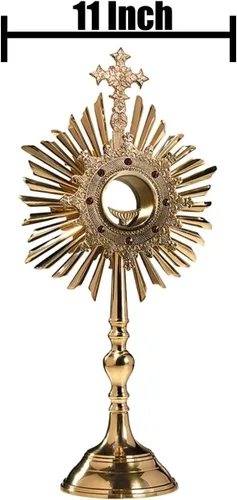 Vista 3 de Cruz Monstrance con Luna
