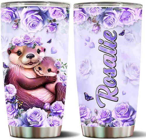 Vista 16 de Regalos personalizados de Beagle para mujeres, esposa, hija, mamá, niña, vaso de acero inoxidable aislado de 20 onzas, taza de viaje, taza de café