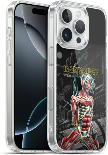 Vista 21 de Head Case Designs Funda de gel suave con licencia oficial de Iron Maiden Brave New World, compatible con Apple iPhone 7 Plus/iPhone 8 Plus Nuevo