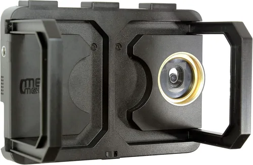 Vista 4 de MegaMount Multimedia Rig Case Estabilizador de video para Apple iPhone 8 y 7. Conecta fácilmente lentes, luces, micrófonos. Ideal para grabación