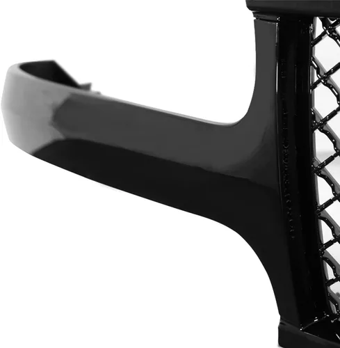 Vista 6 de Spec-D Tuning Rejilla de capó frontal de malla de panal negro brillante