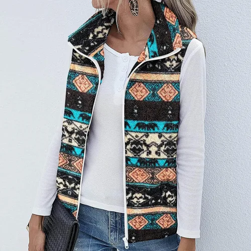 Vista 5 de SNKSDGM Chaleco largo acolchado para mujer, con cierre completo, sin mangas, chaqueta de plumón de forro polar cálido con bolsillos, Rojo