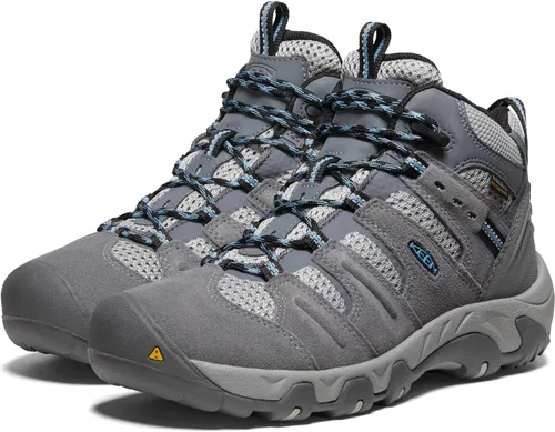 Vista 4 de KEEN Botas de senderismo Headout de altura media impermeables para todo terreno para mujer