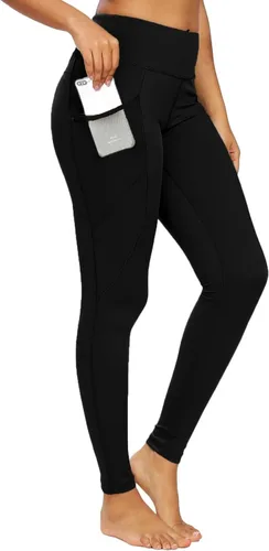 Vista 8 de Malla Queenieke 8030 de yoga, para correr, leggings con color combinado, para mujer