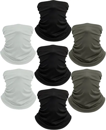 Vista 22 de Xeoxarel Neck Gaiter, 7 Pack Cooling UV Protection, Bandana Face Mask Scarf for Men and Women