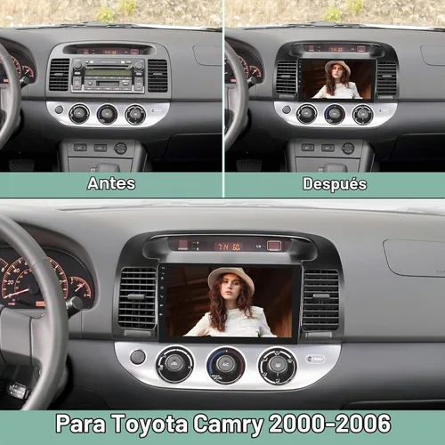 Vista 2 de [2G+64G] Radio de coche Android para Toyota Camry 2000-2006