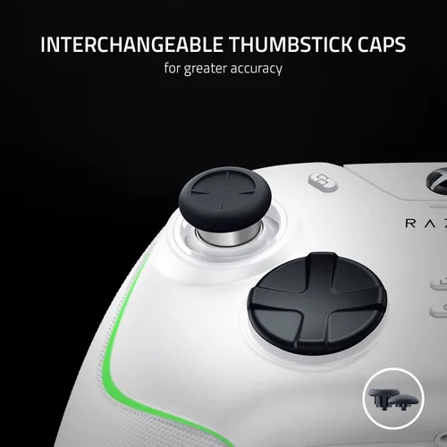 Vista 4 de Razer Wolverine V2 Chroma Wired Gaming Pro Controller for Xbox Series XS, Xbox One, PC RGB Lighting - Remappable Buttons & Triggers - Mecha-Tactile