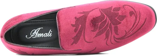 Vista 3 de Amali Arcola - Zapatos de vestir para hombre, mocasines Penny para hombre, zapatos sin cordones para hombre, pantuflas casuales para hombre
