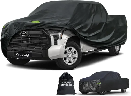 Vista 18 de Kaugung - Cubierta impermeable para camioneta, 7 capas resistentes, ajuste completo para Mitsubishi Raider 2006-2010, para todo clima, protección