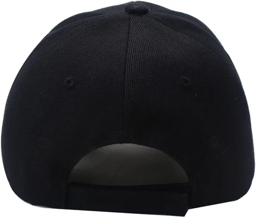 Vista 4 de DailyCarry - Gorra de béisbol ajustable para policía, color negro, azul, para oficial de policía, equipo de policía, bordado en 3D, para hombres