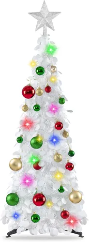 Vista 12 de N&T Nieting - Árbol de Navidad de oropel Negro