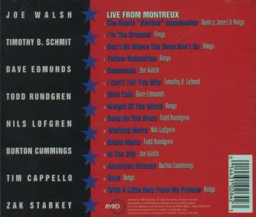 Vista 2 de Ringo Starr & His All-Starr Band Live From Montreux, Vol. 2