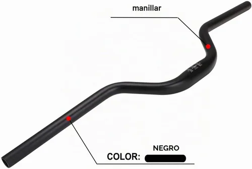 Vista 3 de JFG RACING Surron 7075 - Manillar de aluminio de 1.252 in y 7/8 de pulgada y 0.866 in y barra de mango elevada para Sur Ron/Surron/Light Negro
