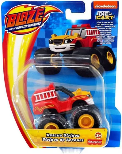 Vista 6 de Fisher-Price Blaze and The Monster Machines - GYC99 ~ Rescue Stripes