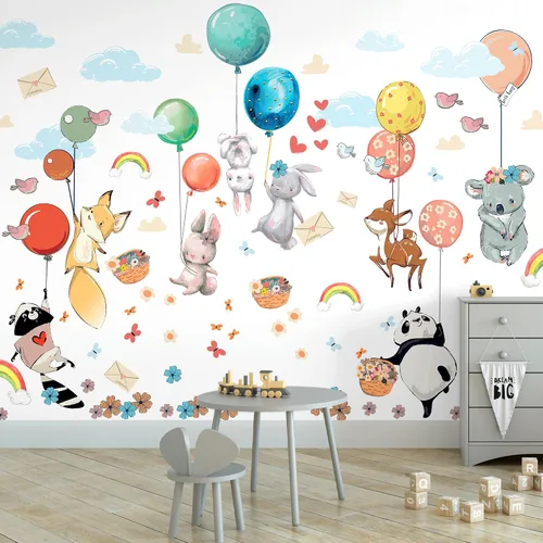 Vista 11 de Lipastick - Calcomanías de pared con temática de planetas y espacio para niños y niñas, calcomanías de vinilo para dormitorio de niños y niñas