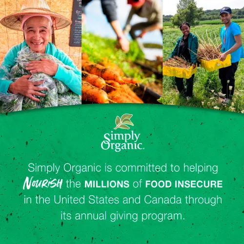 Vista 5 de Simply Organic Hoja de orégano, cortada y tamizada, orgánica certificada 0.07 oz Paquete de 6 Origanum onites