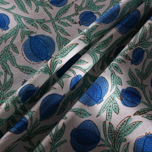 Vista 86 de Ridhi Mantel redondo estampado a mano color rosa flamenco 110 pulgadas 100%