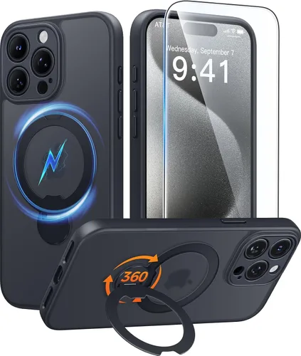 Vista 27 de FNTCASE Funda para Samsung Galaxy Z Fold 7 para Magsafe Negro