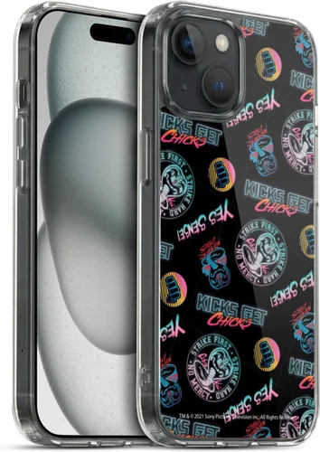 Vista 162 de Head Case Designs Funda de gel suave con licencia oficial de Cobra Kai Eagle Fang Logo Key Art compatible con Apple iPhone 7 Plus/iPhone 8 Plus