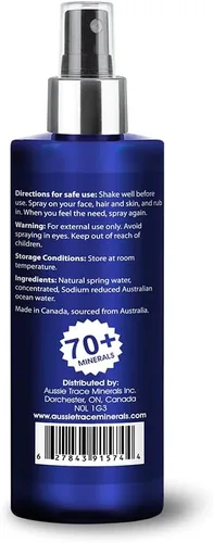 Vista 5 de Aussie Trace Minerals - Spray mineral de magnesio y traza con más de 70 oligominerales.