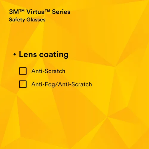 Vista 8 de 3M Virtua gafas de protección, varios colores, N/A, Transparente, 100