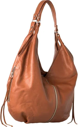 Vista 4 de Jacki Easlick Cognac - Bolsa de piel