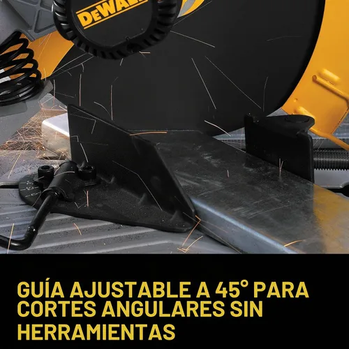 Vista 5 de DEWALT Sierra de ingletear, cambio rápido, 14 pulgadas, modelo antiguo (D28715)