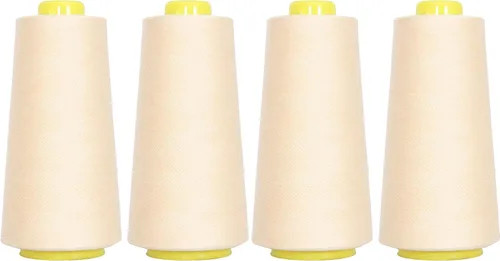 Vista 28 de Threadart Hilo Serger - Costura Poliéster - 2750 Yard Cono 40/2 - Aguamarina Polyester serger thread for overlock sewing, seams and garment