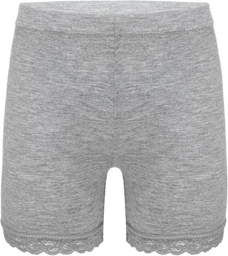 Vista 3 de YiZYiF Paquete de 6 pantalones cortos de algodón con encaje para niñas y niñas, para baile, gimnasia, yoga, atletismo, ciclismo, pantalones cortos