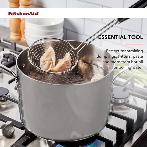 Vista 3 de KitchenAid KE010OHOBA - Colador asiático clásico de acero inoxidable (paquete de 12)