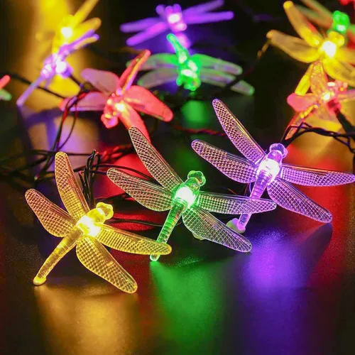 Vista 5 de Kiven Guirnalda de luces LED, cadena de luces LED para cortina, 9.84 pies de longitud, sensor de movimiento PIR, luces LED alimentadas por USB