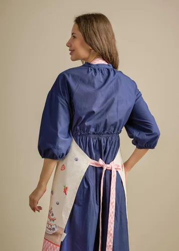 Vista 383 de Maison d' Hermine Delantales para mujer con bolsillo, 100% algodón (27.50 x 31.50 pulgadas)