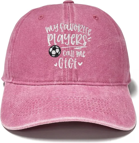 Vista 14 de Gorra de béisbol bordada ajustable para hombres y mujeres