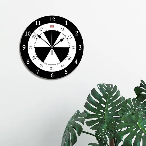 Vista 33 de Reloj de pared de guitarra acústica con aspecto de madera natural, reloj de madera rústico y elegante, 10 silenciosos, sin tictac, de cuarzo