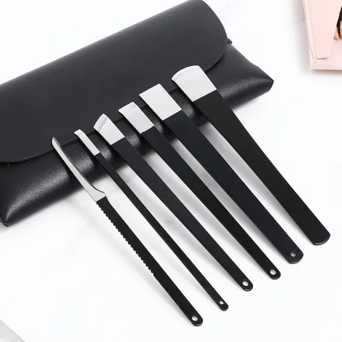 Vista 5 de cobee Juego de 6 piezas para eliminar uñas encarnadas, herramienta para uñas encarnadas y removedor de callos con caja de almacenamiento