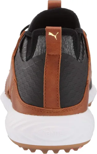Vista 3 de PUMA Zapatos de golf Ignite Pwradapt hechos a mano en jaula para hombre, Blanc Argent