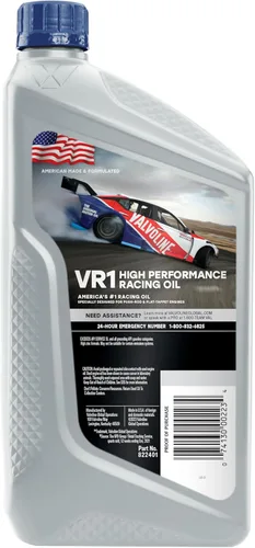 Vista 3 de Valvoline VR1 Racing SAE 30 Aceite de motor 1 QT