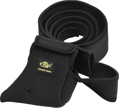 Vista 16 de SF Funda para caña de pescar, funda de caña de pescar, cubierta de caña de pescar, protector de caña de malla trenzada, guantes de caña de pescar