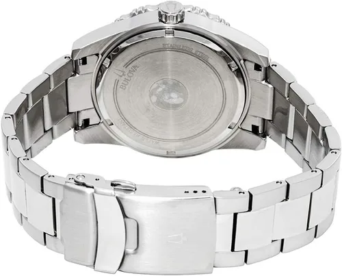 Vista 2 de Bulova Mens Analogue Quartz Watch with Stainless Steel Strap 98A194, Multicolour, Bracelet