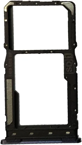 Vista 3 de Moto G Pure Reemplazo de la bandeja de la tarjeta SIM titular piezas para Moto-rola Moto G Pure XT2163 XT2163DL XT2163-4 6.5 pulgadas, color negro