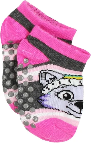 Vista 7 de Nick Jr. Paw Patrol - Paquete de 6 calcetines Gripper para niñas (12-24 meses, multicolor), BlancoMulticolor