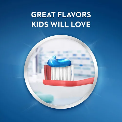 Vista 5 de Crest Pasta de dientes con protección de caries para niños, Sparkle Fun, 2.2 oz
