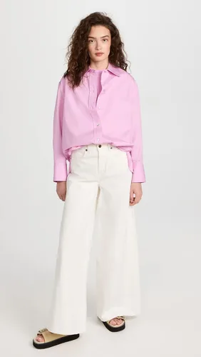 Vista 5 de Vince Mujer Oversized LS Camisa